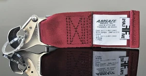 Germanwings A320 Schlüsselanhänger by FlapsFive original Safety Belt !! - Picture 1 of 1