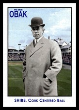 2010 TRISTAR Obak 87 Benjamin Shibe   Philadelphia Athletics  Baseball Card