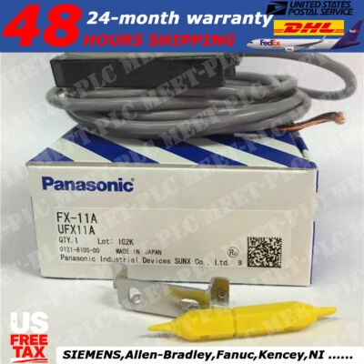 NEW PANASONIC SUNX FX-11A Fiber Optic Sensor - Image 1 of 4