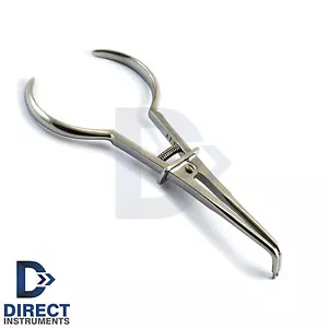 Endodontic Rubber Dam Stokes Clamp Forceps Dental Orthodontic Instruments Lab - Picture 1 of 2