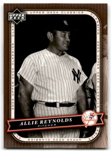 2005 UPPER DECK CLASSICS ALLIE REYNOLDS NEW YORK YANKEES #3