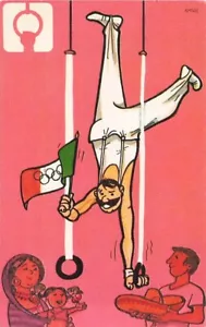 1968 Olympic Games Mexico City, Original postcard. - Picture 1 of 2