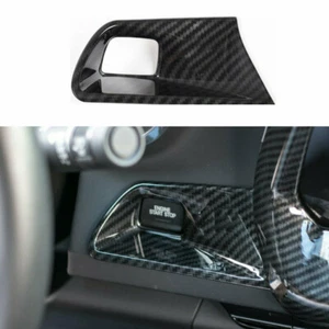 Engine Start Stop Button Trim Cover for Chevrolet Camaro 2017+ (Carbon Fiber) T - Picture 1 of 8
