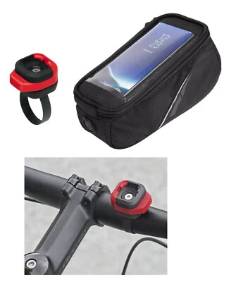 Norco Fahrrad Smartphone Handy Tasche Halter Frazer 0287AS Klickfix Quad Mini - Bild 1 von 4