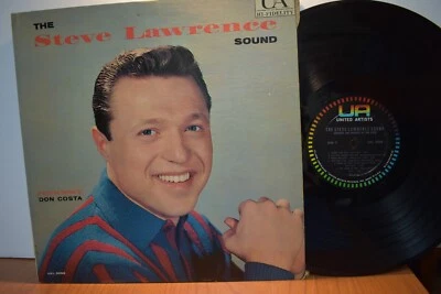 Steve Lawrence The Steve Lawrence Sound LP United Artists UAL 3098 Mono - Image 1 of 2