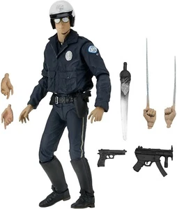 NECA Terminator 2 - T-1000 ( Motorcycle Cop ) Ultimate Aktionfigur 18cm - Bild 1 von 7