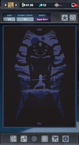 Topps Star Wars Kartenhändler Ahsoka Tano Always A Rebel SR - Ahsoka 11 - Bild 1 von 3