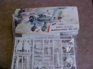 Airfix Henschel Hs 123 Model Airplane Kit 1/72 Scale - Picture 1 of 1