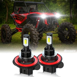 2 SUPER Bright LED headlight bulbs for 2015-2016 Polaris RZR 900 S ATV UTV - Bild 1 von 11