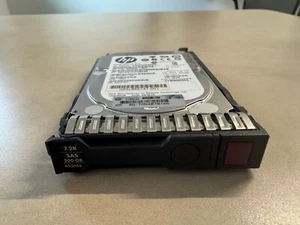 HP 652745-B21 653953-001 500GB 7.2K 2.5" 6G DP G8 SAS MDL HARD DRIVE - Afbeelding 1 van 4