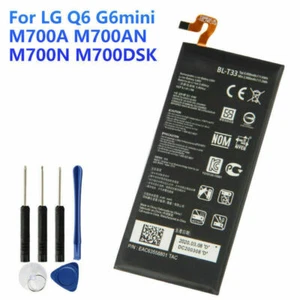 Replacement Battery BL-T33 for LG Q6 G6mini M700A M700AN M700DSK M700N 3000 mAh - Picture 1 of 6