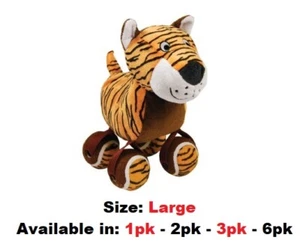 Kong Toy Dog Pet Toy Kong TenniShoes Tiger Squeaker Balls LARGE - Picture 1 of 7