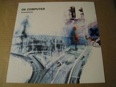 Radiohead Poster Flat OK Computer Lost Child Two 2 Sided - Image 1 of 2