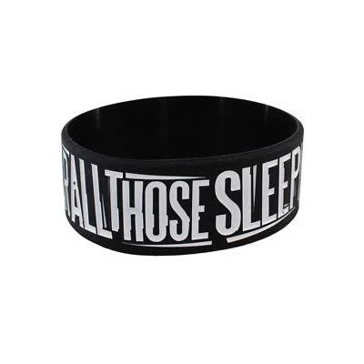 Pulsera pulsera de silicona para todos aquellos que duermen "Despierta la F Up" Foto 1 de 2