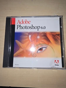 Adobe Photoshop 6.0 Software for MAC + CD Key Very Good Condition - Picture 1 of 2