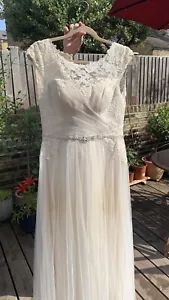 Maggie Sottero wedding dress size 10 used - Picture 1 of 7