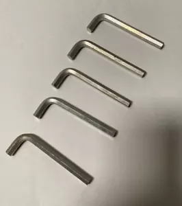 Lot of 5 Pcs wrenches Allen Wrench 7 mm - Picture 1 of 3