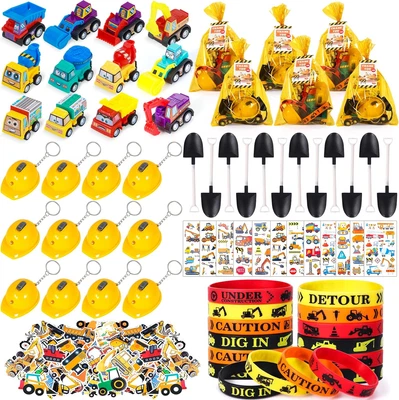 150 Pcs Construction Party Favors Kids Toddler Construction Toys Trucks Stickers - Image 1 of 4