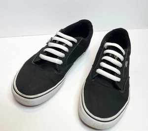 VANS OFF THE WALL HERREN SCHWARZ & WEISS GRÖSSE 8,5 PLATEAU SKATE SCHUHE SNEAKER SPITZE - Bild 1 von 9