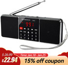 TR602 Portable Radio,FM/AM Rechargeable Digital Stereo Radio With Bluetooth,Gift