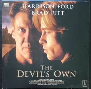 laserdisc THE DEVIL'S OWN w/ Harrison Ford and Brad Pitt - NTSC disc excellent - Picture 1 of 5