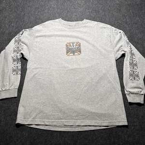 West Coast Choppers Long Beach California Langarm T-Shirt Tee Vintage Herren Gr. XL - Bild 1 von 16