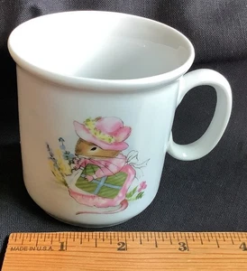 Original Bohemia Coffee Mug w/Painting of Mouse: Made in the Czech Republic - Imagen 1 de 6