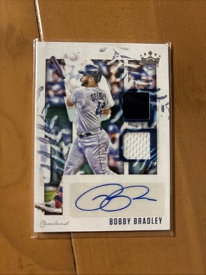 2020 Panini Diamond Kings Bobby Bradley Rookie Auto All Star Patch - Image 1 of 4