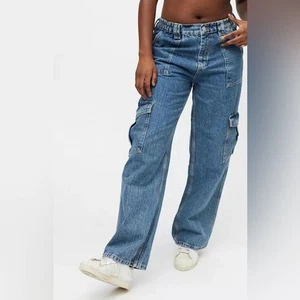 Jeans denim UEC BDG URBAN OUTFITTERS SKATE, CARGO VITA ALTA GAMBA DRITTA 27/32 - Foto 1 di 12