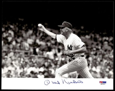 Phil Niekro Photo Signed Auto PSA Authenticated Yankees ID:471622 - Image 1 of 4