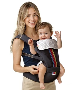 Baby Carrier with Hip Seat, 2-in-1 Ergonomic Newborn to Toddler Carrier up to... - Picture 1 of 8