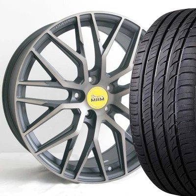 19 Zoll MAM RS4 Bronze Sommerräder 225/35 R19 für VW Passat Lim. bis MJ 10 3C - Bild 1 von 4