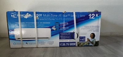 MRCOOL 4th Gen 24K BTU Heat Pump Wall Mount Air Handler w/25' Cable & WiFi - Image 1 of 3