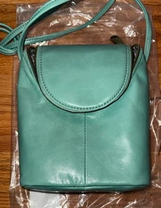 Hobo Fern Green Crossbody Purse - Picture 1 of 7