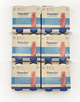 Fresubin Energy Drink Erdbeere FIBRE 24x200ml, Neuware, Sonderangebot