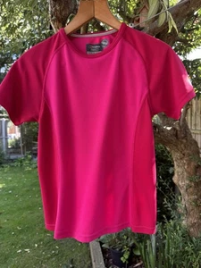 Berghaus UK 8 Gore-Tex Athletic Top Pinks Short sleeve Stretchy Lightweight - Picture 1 of 12