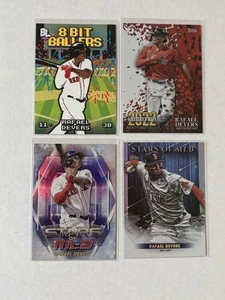 Rafael Devers Boston Red Sox 4 Karten Insert Lot - Bild 1 von 2