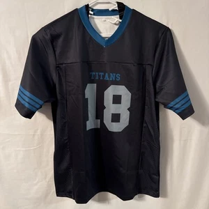 NFL Players Tennessee Titans Jersey Kenny Britt’s #18 Size M Black Blue - Picture 1 of 4