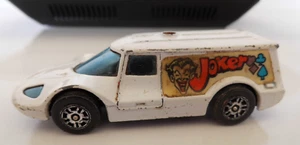 (M3)  Corgi Juniors DC Comics Joker Healer Wheeler White Diecast 1/64 - Picture 1 of 2