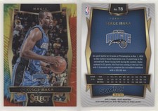 2016-17 Panini Select Concourse Tie-Dye Prizm /25 Serge Ibaka #78