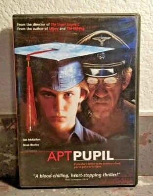 Apt Pupil   (DVD 1998)  Ian McKellen   Drama   Rated R  Previously Owned  LN Foto 1 de 2