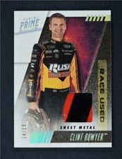 2019 Prime Racing NASCAR Race Used Material Sheet Metal #RU-CB Clint Bowyer /50