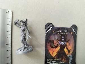 SKULD SORCIERE MINIATURE+CARTE EN FRANCAIS/LORDS OF RAGNAROK AWAKEN REALMS/G941 - Foto 1 di 1