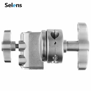 Selens Grip Head Clamp for Heavy Duty Flash C Light Stand Arm Boom Flag Panel - Picture 1 of 5