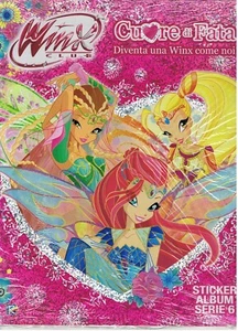 WINX CUORE DI FATA - ALBUM NUOVO VUOTO + 5 BUSTINE - ED. TRIDIMENSIONAL 2014 - Imagen 1 de 1