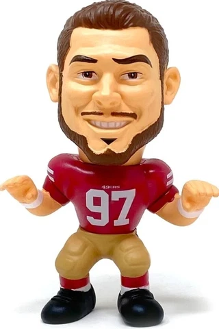 Nick Bosa San Francisco 49ers Big Shot Ballers 5" Figure Cover