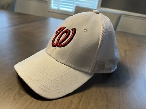 Chapeau Washington Nationals New Era - moyen/grand - blanc avec rouge avec