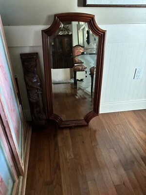 Set Of Four Custom Mahogany Mirrors - Image 1 of 3