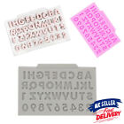 Alphabet Cake Mold Letter&number Biscuit Fondant Decor Silicone Diy Mould Cutter