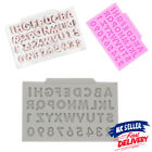 Alphabet Cake Mold Letter&Number Biscuit Fondant Decor Silicone DIY Mould Cutter